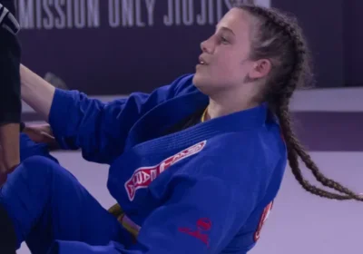 Taya's success was acknowledged by actor and BJJ competitor Tom Hardy who signed her gold medal Picture: GoFundMe/Taya Jones