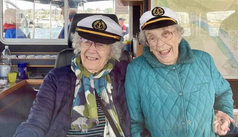 Resident Joan Coundley was allowed to be the skipper Picture: Barchester Healthcare