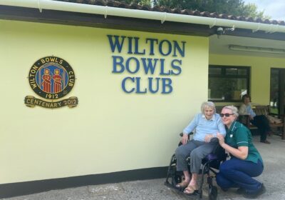 Sylvia set the standard when she first joined the bowls club Picture: Wilton Place/ Barchester