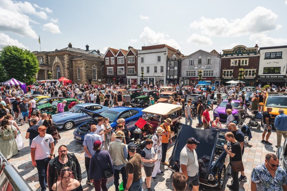 The event raised £6,000 for charity Picture: The British Motor Show