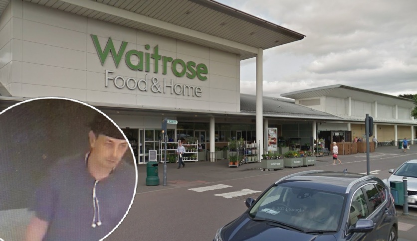Police want to identify the man pictured Pictures: Google/Salisbury Police