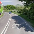 Rob Best (inset) is one of the three bikers that died in the crash Pictures: Wiltshire Police/Google