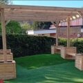 The pergola is valued at £2,000 Picture: New Forest Police