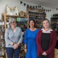 Representatives from Plunkett UK, Southern Co-op, and the shop’s manager Picture: Plunkett UK