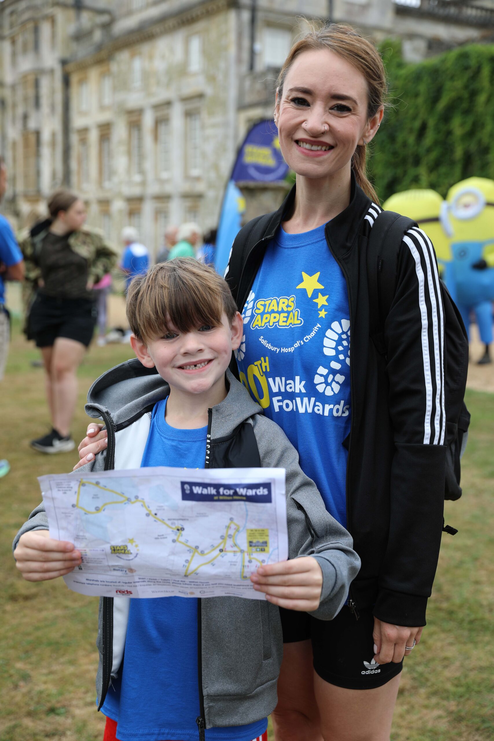 Toby and Sam Andrews Picture: Simon Ward