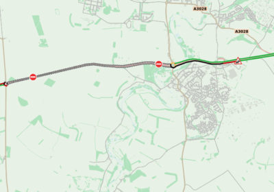 The road is expected to clear by 3.45pm Picture: National Highways