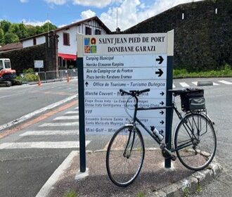 The bike was taken on a journey from Salisbury to the Saint-Jean-Pied-de-Port Picture: Salisbury Salvation Army