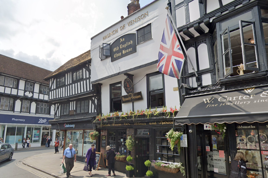 The pub was praised for its long history and lavishly panelled rooms Picture: Google