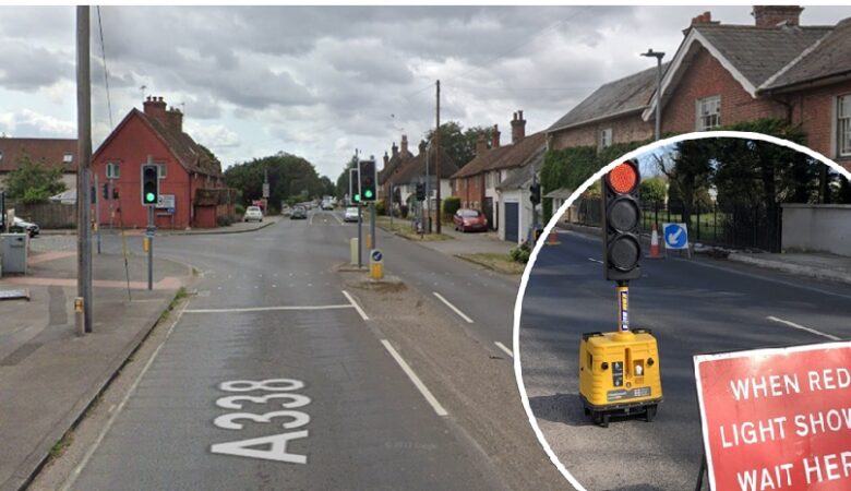 Traffic signals are being updated Picture: Google