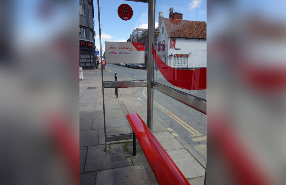 The bar in Endless Street Picture: Councillor Lesley Waller