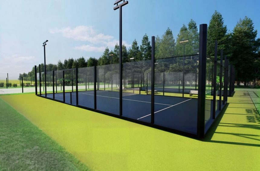 An artist's impression of the proposed courts Picture: CRD Building Consultancy