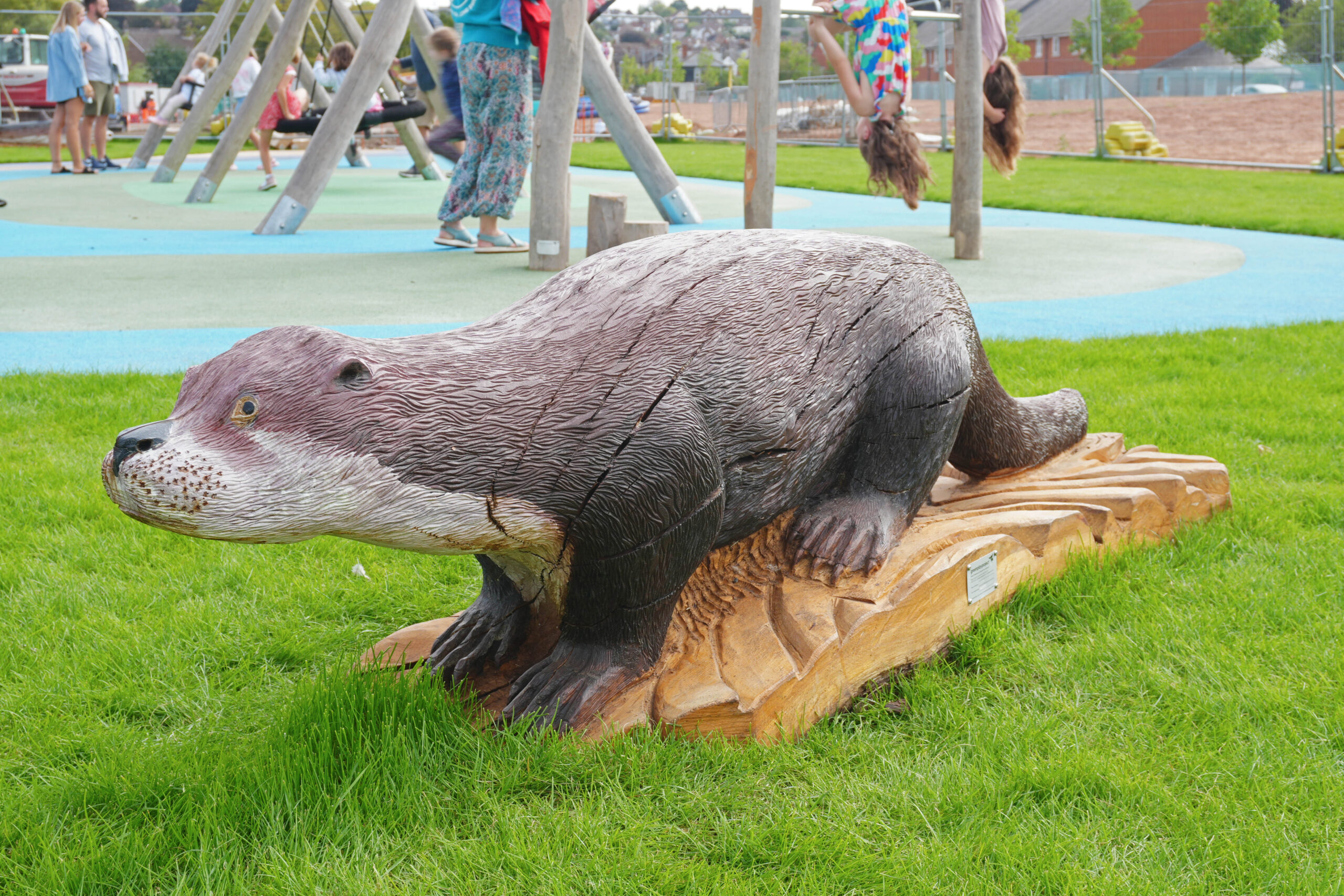 Art in the play area Picture: Wiltshire Council