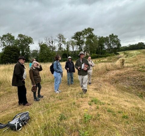 Members visited a much-forgotten royal place on their doorstep Picture: Salisbury Rotary Club