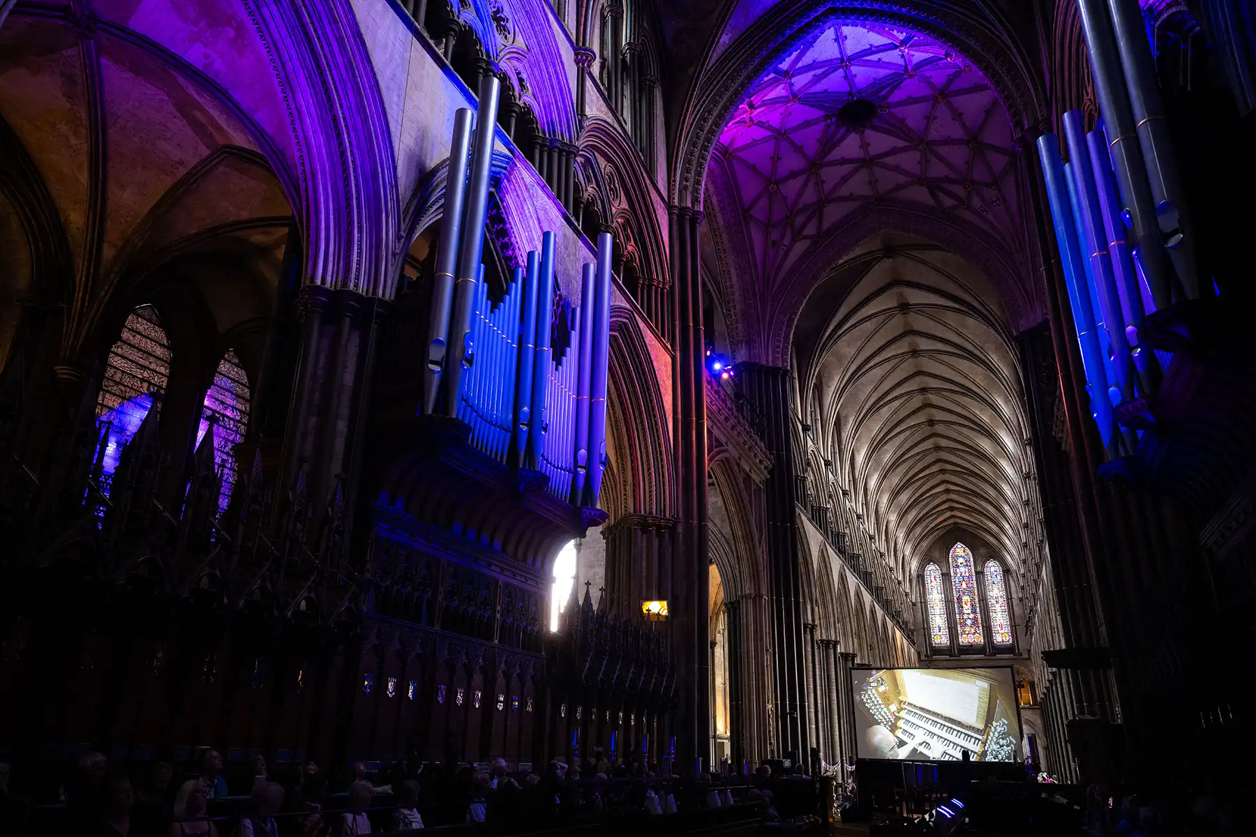 The 2025 Organ Prom at Salisbury Cathedral. Picture: Finnbarr Webster