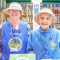Nicola and Sybil Tucker in the Stars Appeal Bookshop Picture: Spencer Mulholland