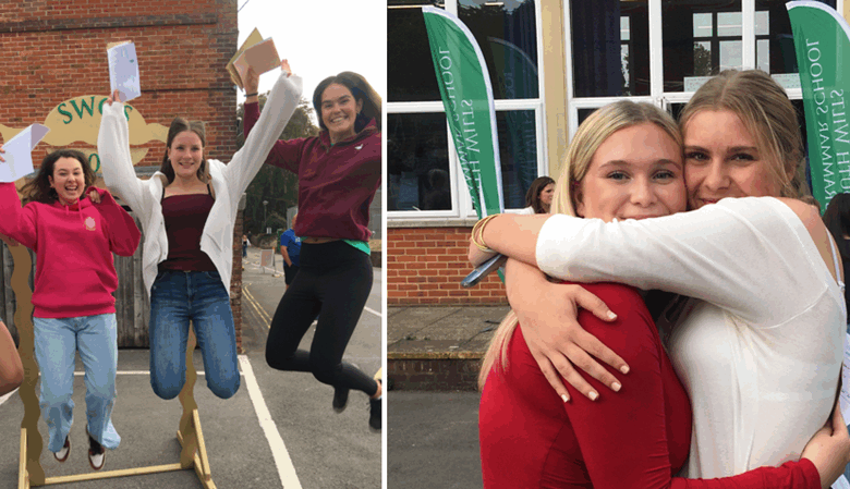Pictured left, Sofia, Poppy, Heather and Emilie Picture: SWGS
