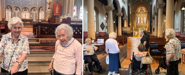 Residents enjoying the trip Picture: Wilton Place