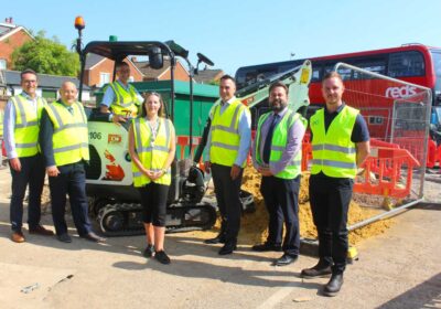 Work to create the charging infrastructure needed is underway Picture: Salisbury Reds