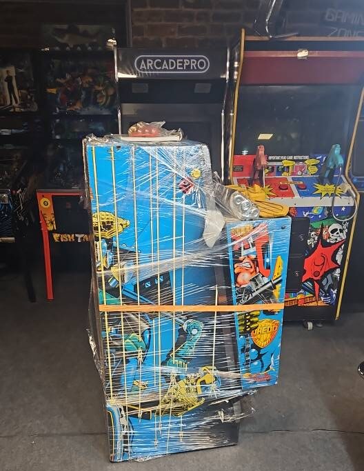 Arcade machines being dismantled and relocated Picture: Highest Score Arcade