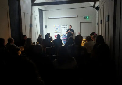 The free event starts this Thursday and will run until the end of the year Picture: Comedy Night at Qudos