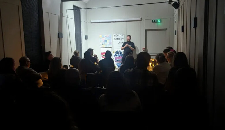 The free event starts this Thursday and will run until the end of the year Picture: Comedy Night at Qudos