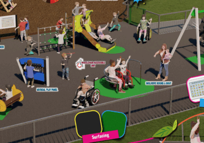 Salisbury City Council's proposals for the upgrade to the play area Picture: Salisbury City Council