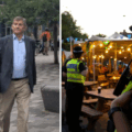 Police and Crime Commissioner Philip Wilkinson, left, praised the operation Picture: OPCC