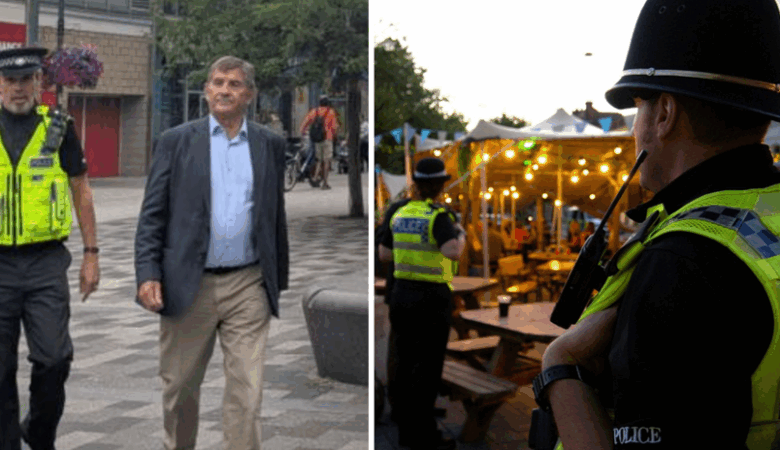 Police and Crime Commissioner Philip Wilkinson, left, praised the operation Picture: OPCC
