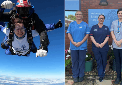 The nurses will soar from 10,000ft Picture: Salisbury Hospice Charity