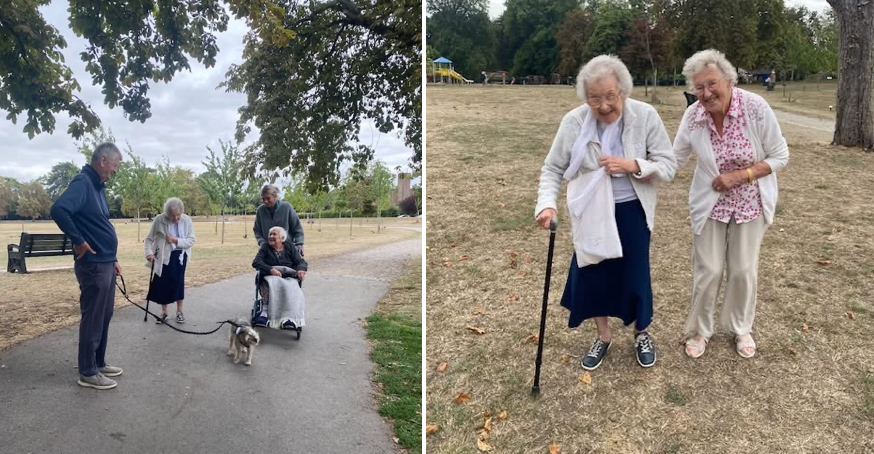 The care home said residents "really enjoyed" their day out Picture: Wilton Place