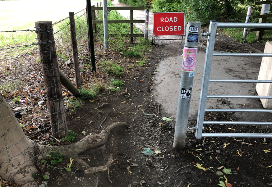 The disability access point Picture: Lou Barnes