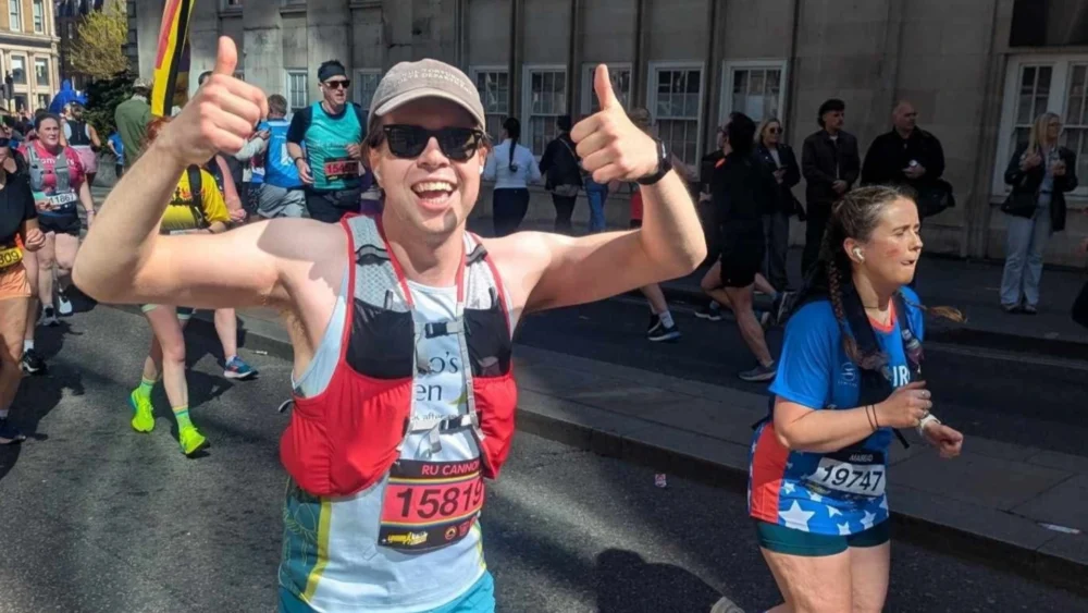 Rufus will be on home turf for his last half marathon Picture: JustGiving/ Rufus Cannon