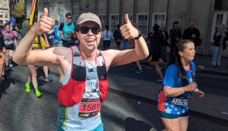 Rufus will be on home turf for his last half marathon Picture: JustGiving/ Rufus Cannon