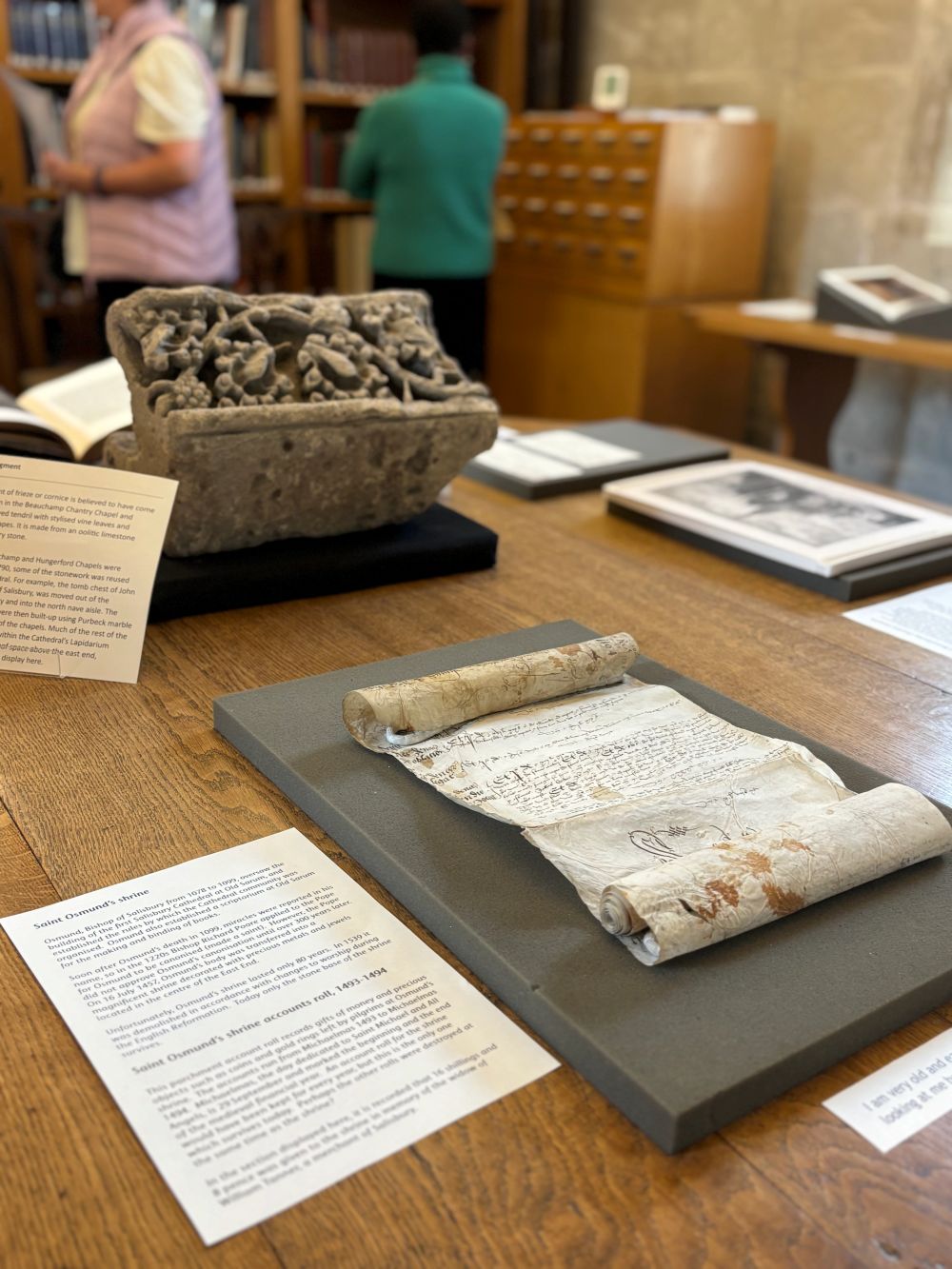 The A New Beginning exhibition Picture: Salisbury Cathedral
