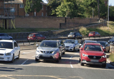 St Mark's Roundabout is one of the air quality management zones in the city Picture: Google