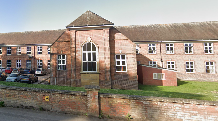 Students returned to the school today Picture: Google