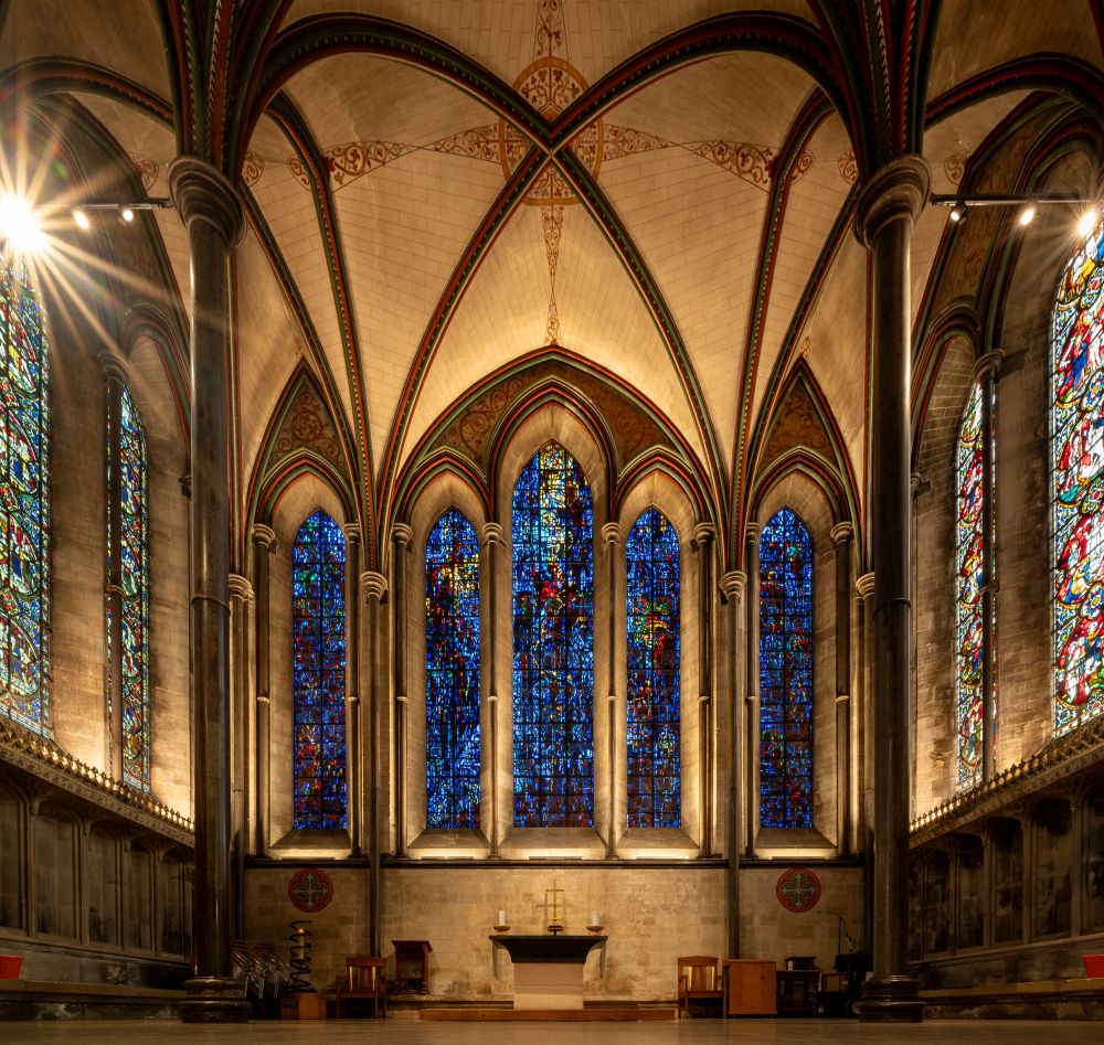 The Trinity Chapel at Salisbury Cathedral Picture: Martin Cook
