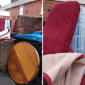 The resident who reported the fly-tipping received an award Pictures: Wiltshire Council