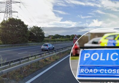 The road is expected to return to normal later this afternoon Picture: Google