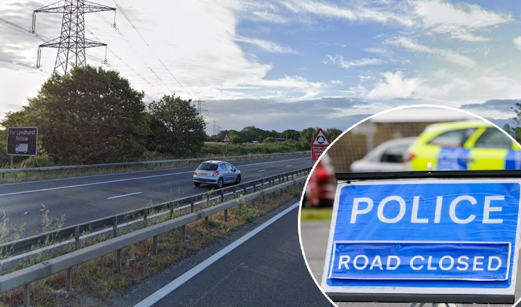 The road is expected to return to normal later this afternoon Picture: Google