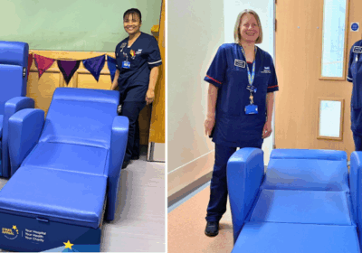 The sleeper chairs were generously funded by Stars Appeal donors Picture: Stars Appeal