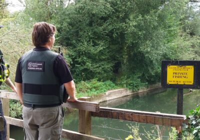 Two people were caught fishing without a licence Picture: Amesbury Police
