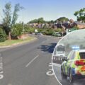 The biker was reportedly hit by a car off St Mark's Roundabout Picture: Google