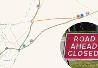 Police said delays are to be expected Picture: Waze