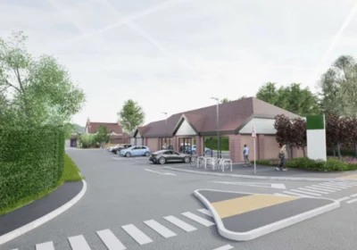 An artist's impression of what the new store could look like Picture: Niras
