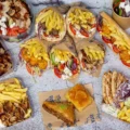 Chicken nuggets, a Greek style beef and lamb kebab and a classic skepasti are all on the menu Picture: Pita Pita