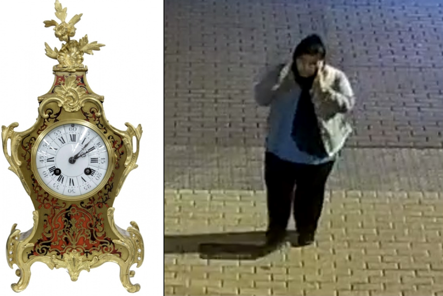 Police said the woman pictured was in the area at the time and may have witnessed something Pictures: Salisbury Police
