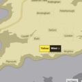 Winds could reach up to 55mph Picture: Met Office