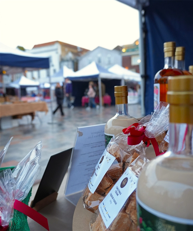 The festive markets are the perfect place to pick up gifts Picture: Salisbury City Council