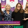 The pantry team collecting an award at the Local Hero Awards Picture: Old Sarum and Longhedge Community Pantry